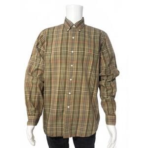 Polo Ralph Lauren ‎ Classic Fit Men's Button-Up Shirt Plaid Long Sleeve
